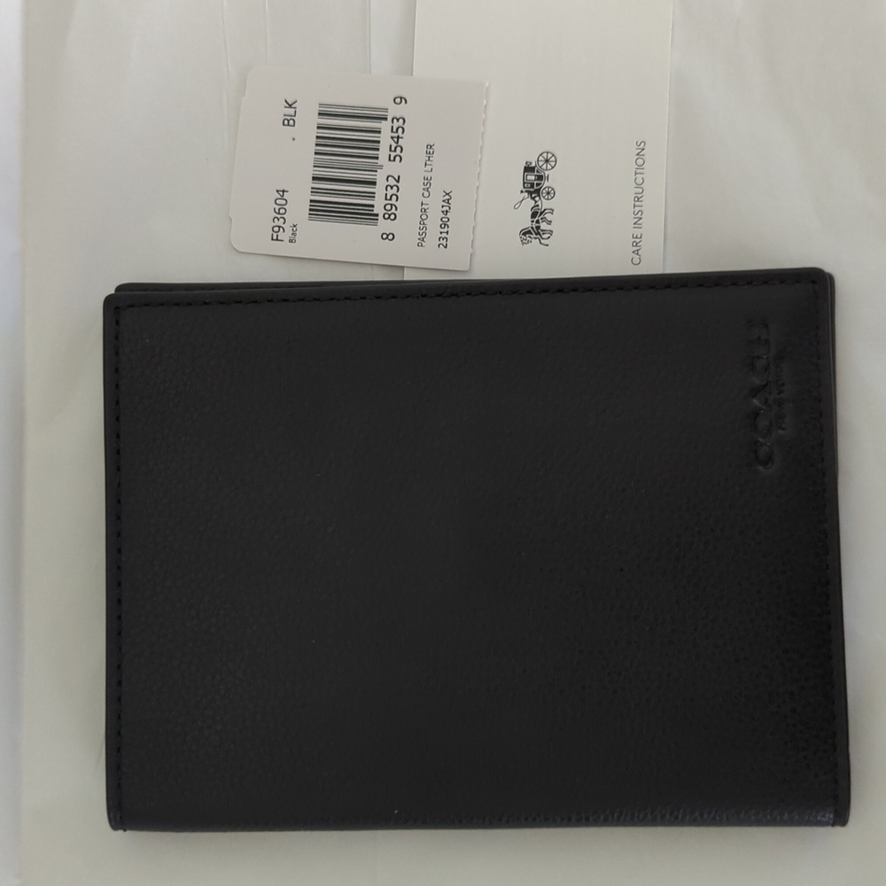 Coach Passport Case